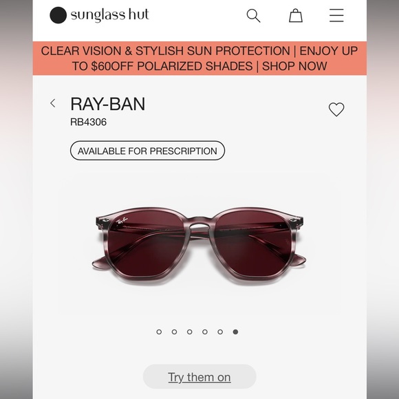 Authentic Ray-Ban Sunglasses